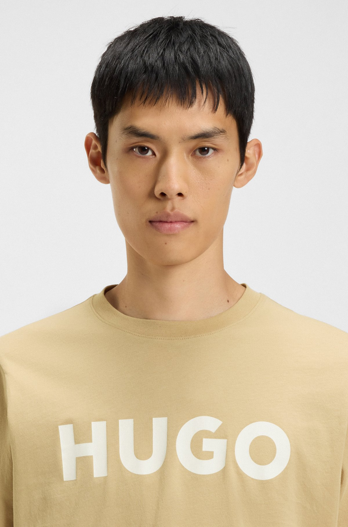 REGULAR-FIT T-SHIRT IN COTTON JERSEY WITH LOGO ARTWORK - 3