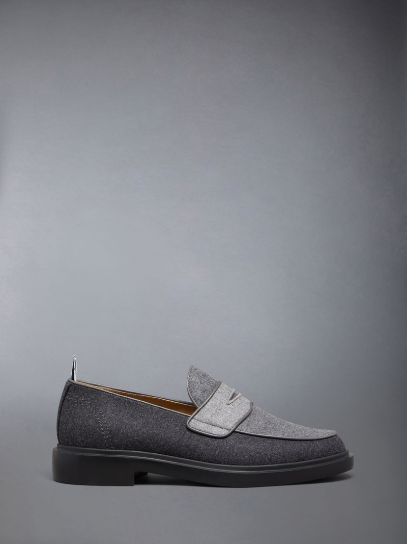 colour-block wool loafers 1