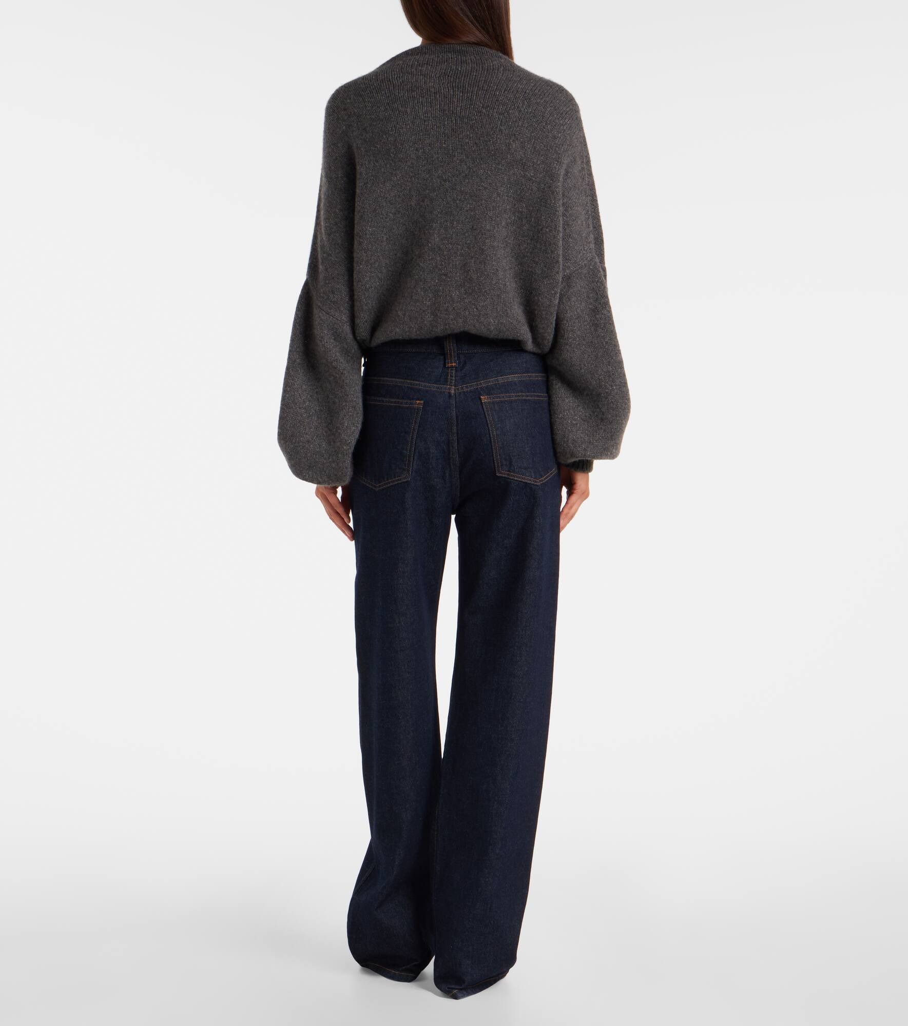 Benson high-rise wide-leg jeans - 3