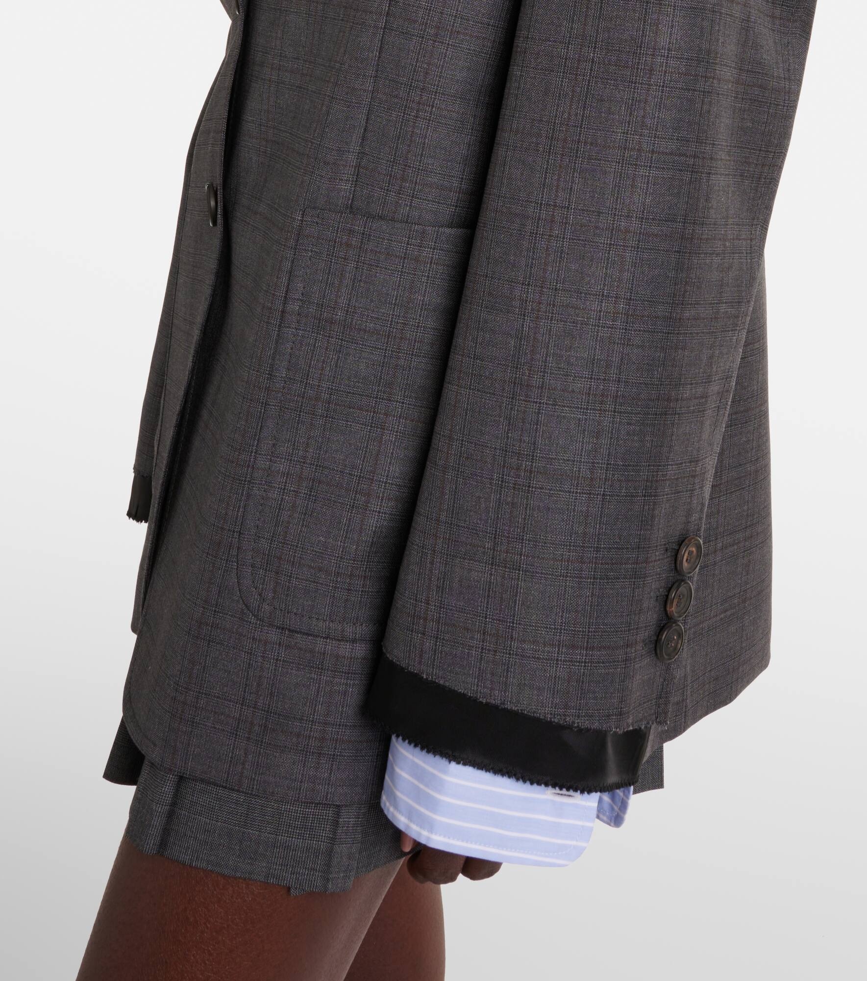 Virgin wool blazer - 5