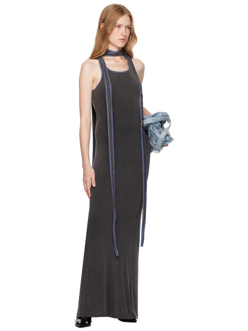 Y/Project Gray Multiscarf Maxi Dress outlook