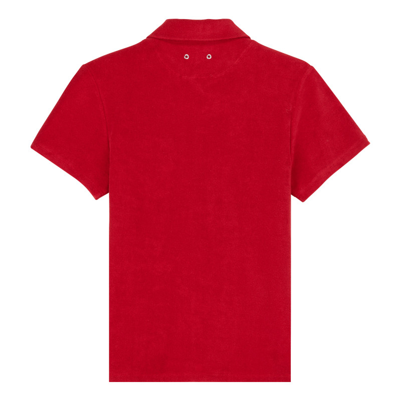 Unisex Terry Bowling Shirt Solid 2