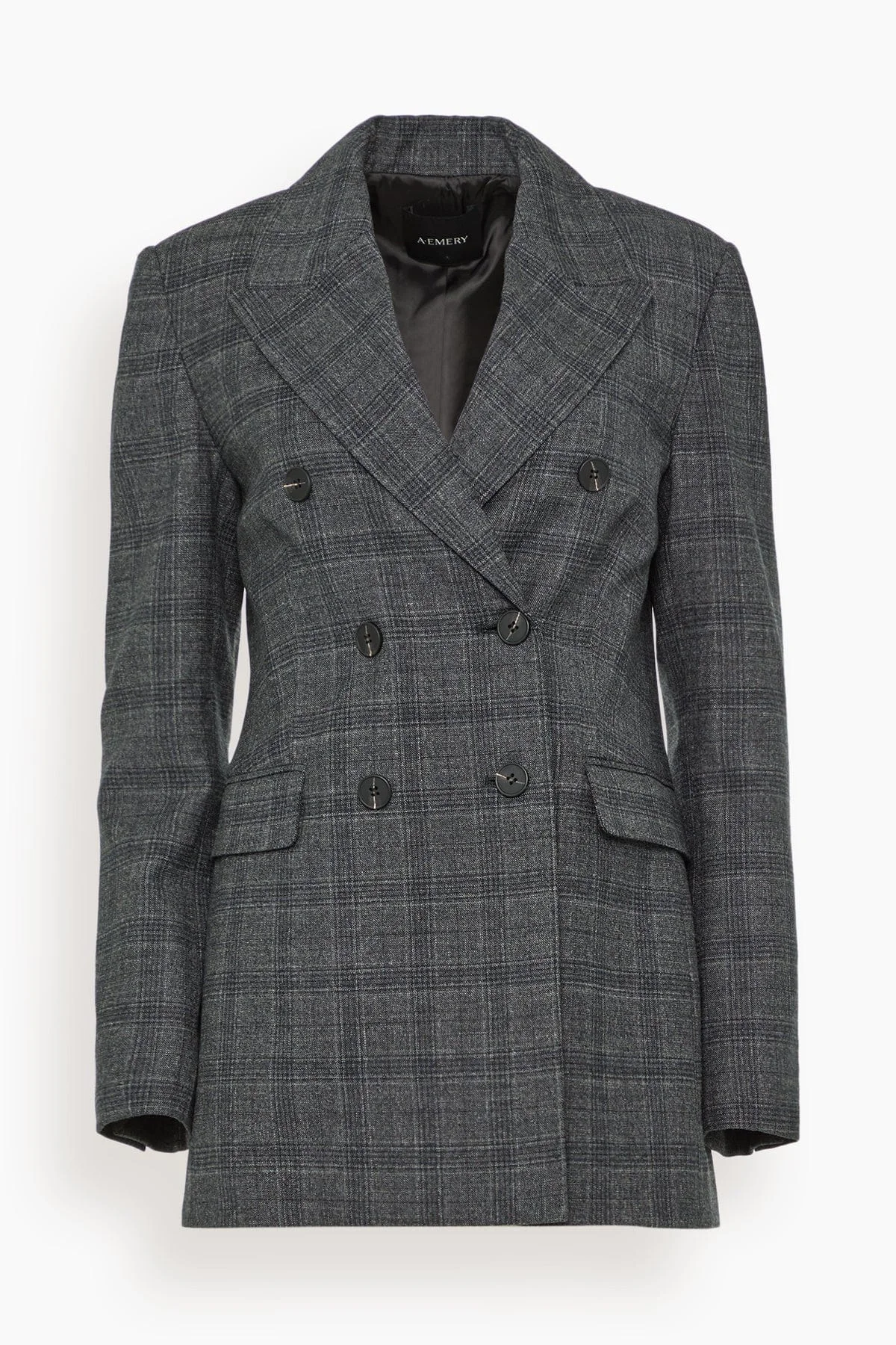 Blanche Blazer in Black Check - 1