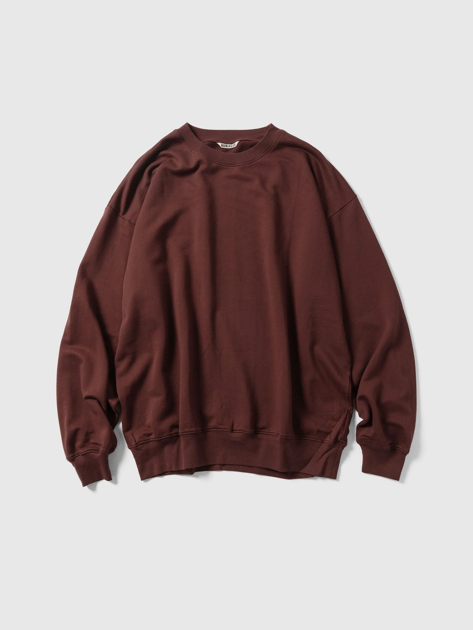 Super High Gauge Sweat P/O Burgundy - 1