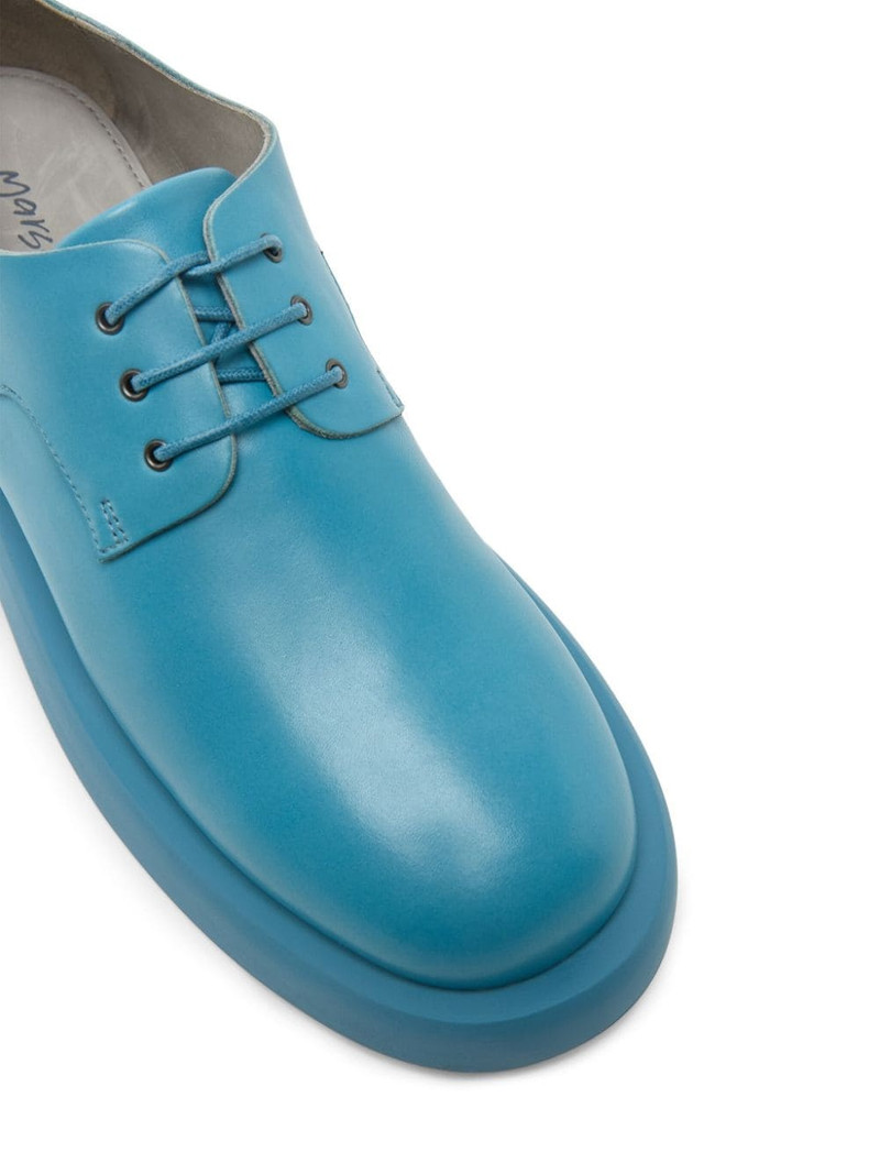 Gommello leather derby shoes 4
