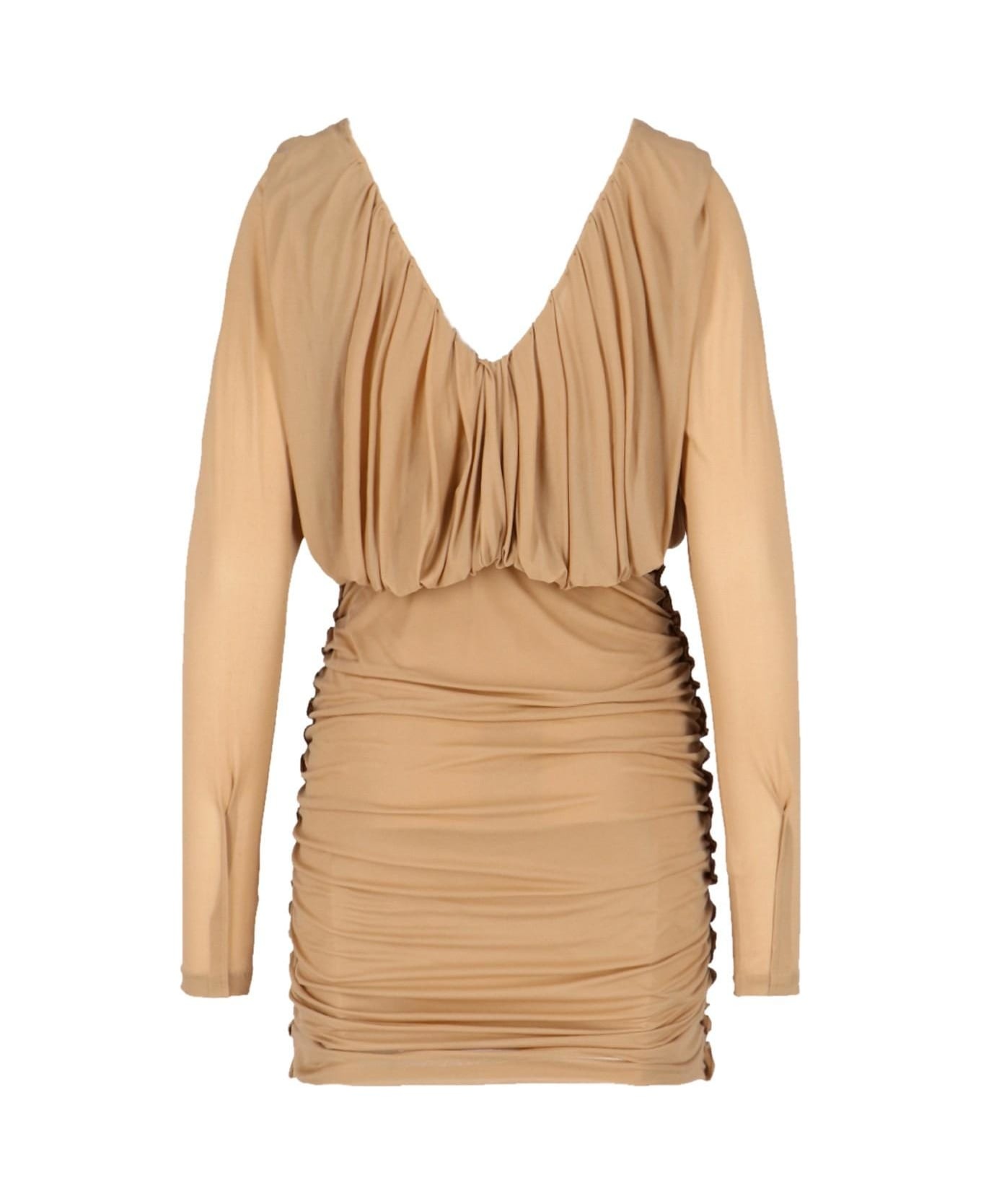Draped Minidress - 5