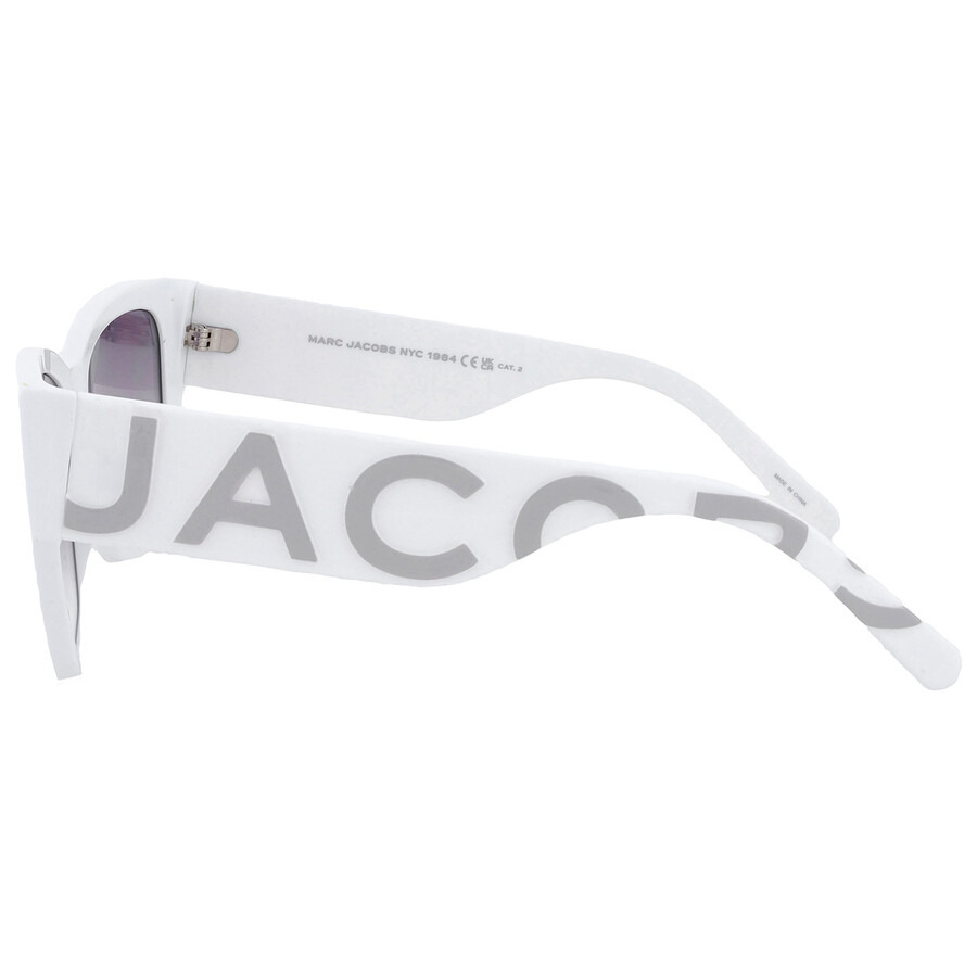 Marc Jacobs Grey Mirror Silver Butterfly Ladies Sunglasses MARC 695/S 0HYM/IC 55 - 4