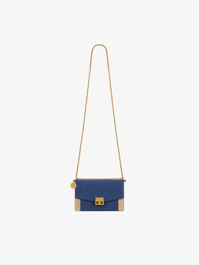 Givenchy Mini GV3 bag in leather and suede outlook