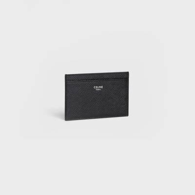 CELINE Card holder in Grained calfskin outlook