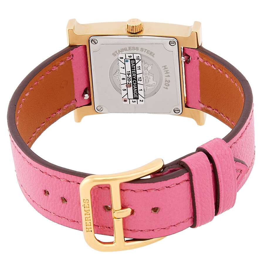 Hermes Heure H Quartz White Dial Ladies Watch HH1.201.131CPE5 - 3