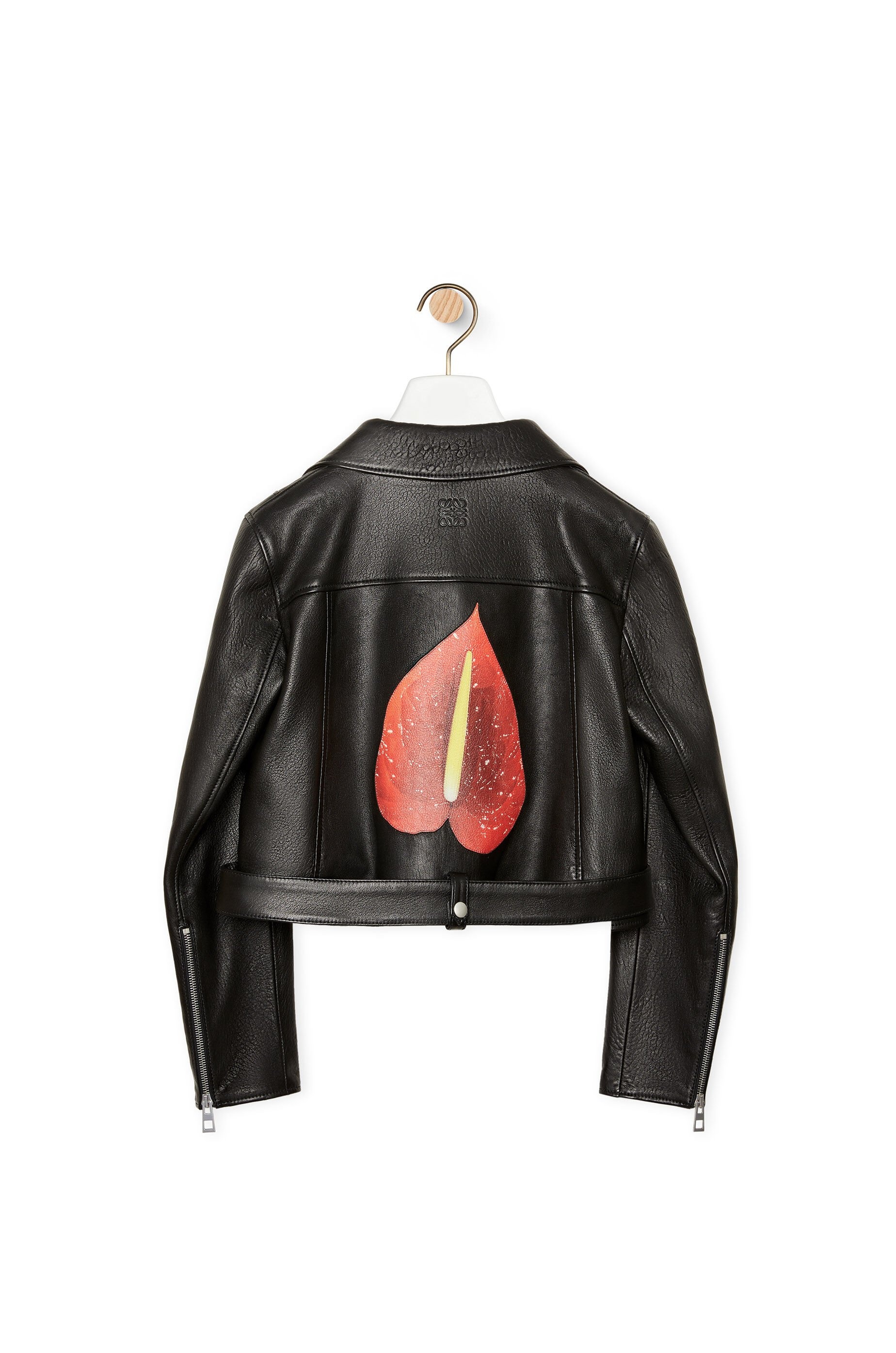 Anthurium biker jacket in nappa - 2