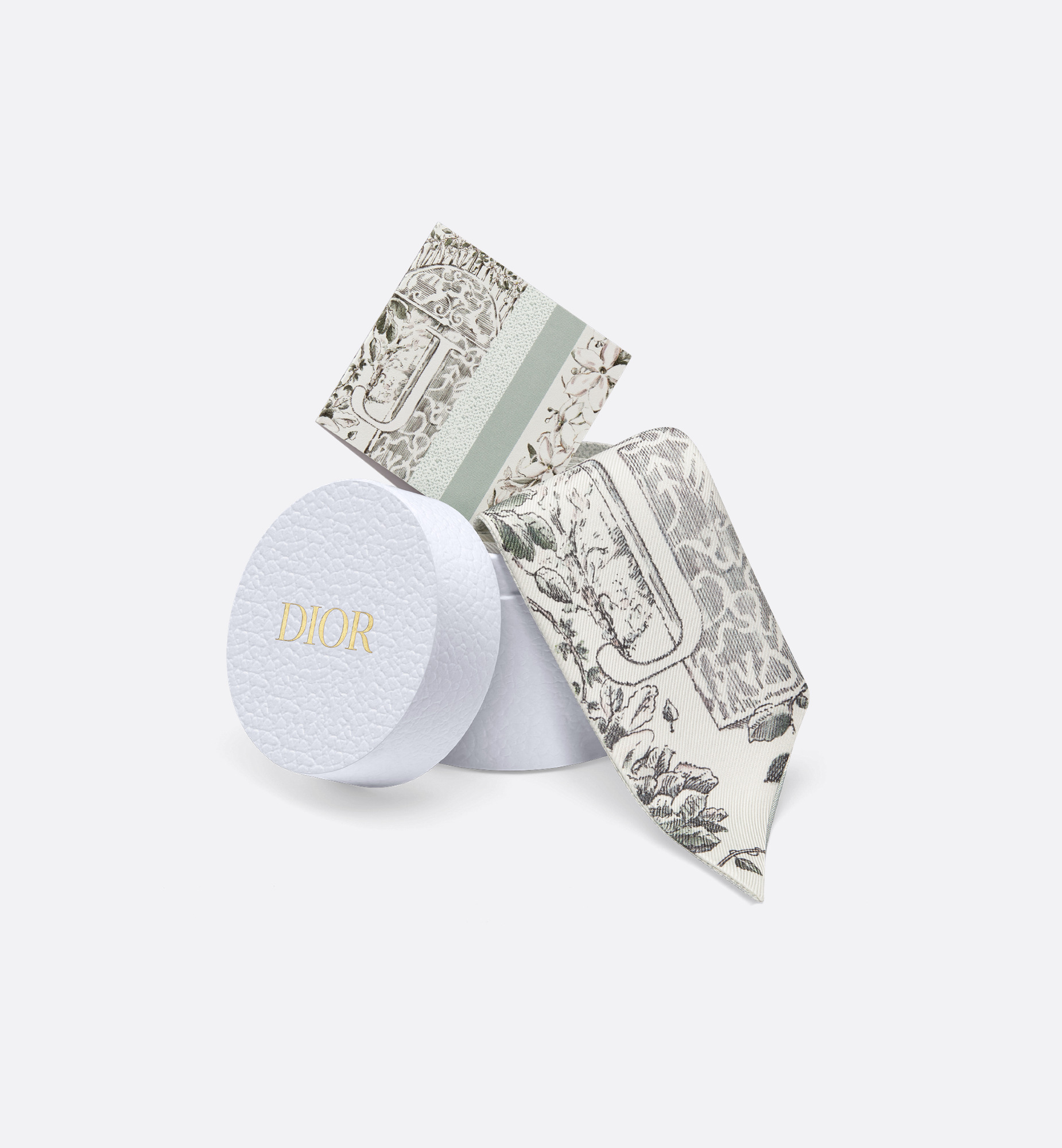 ABCDior J Jasmin - Jardin Blanc Mitzah Scarf - 5
