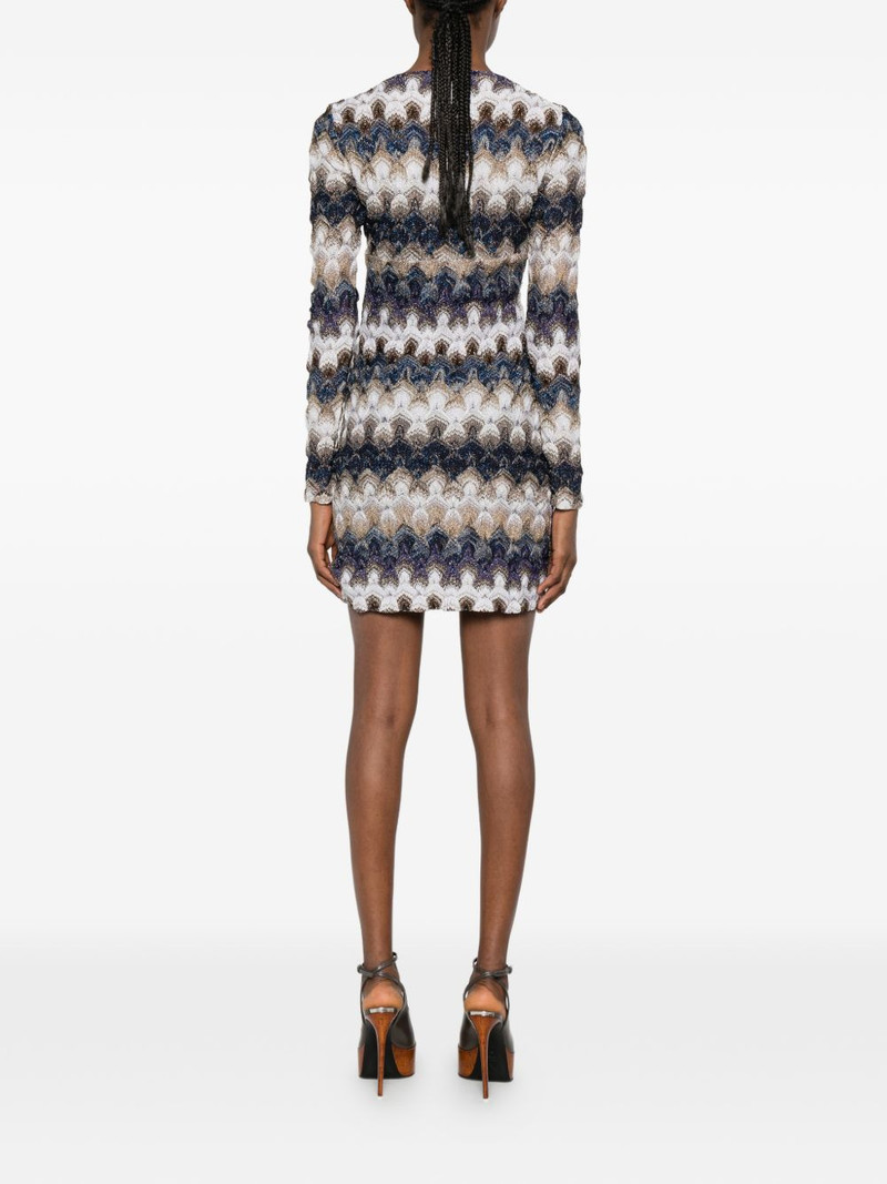chevron twisted dress 4