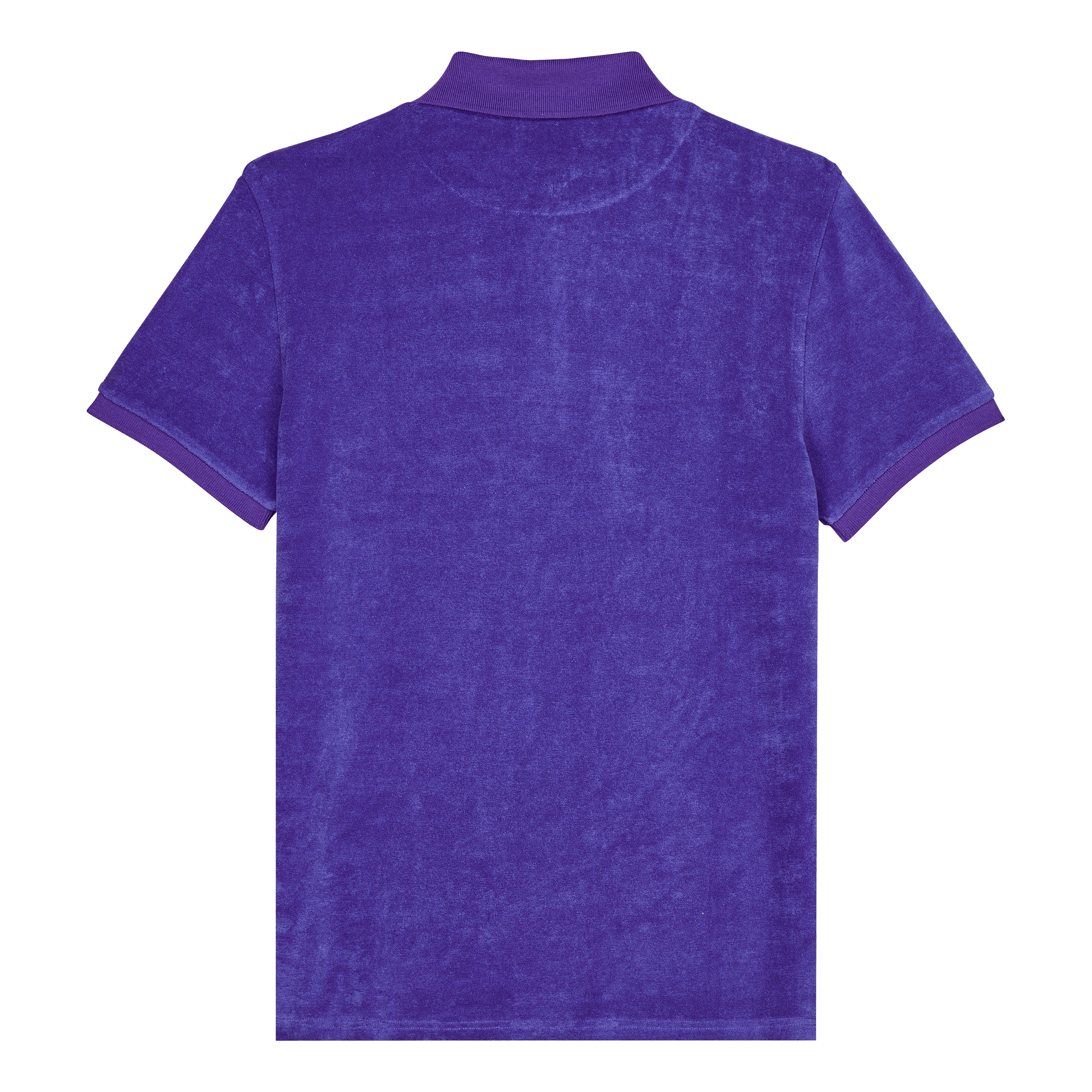 Men Terry Polo Shirt Solid - 2