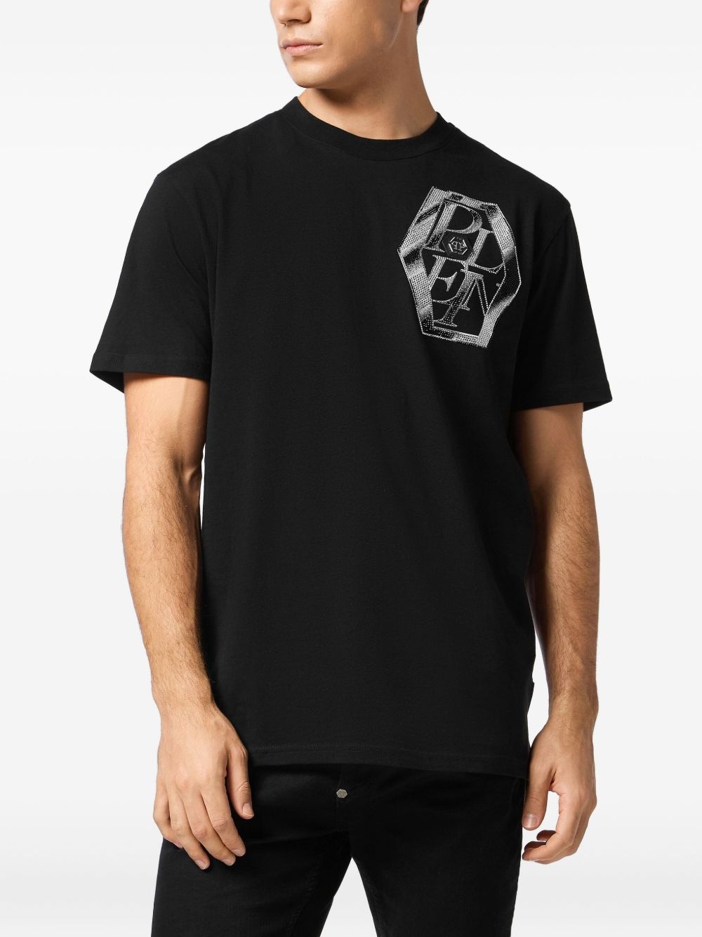 logo-print T-shirt - 2