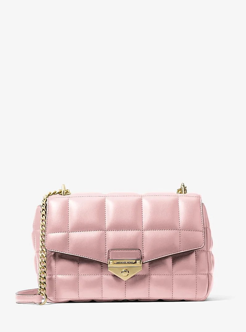 Soho Large Quilted Shoulder Bag - 1