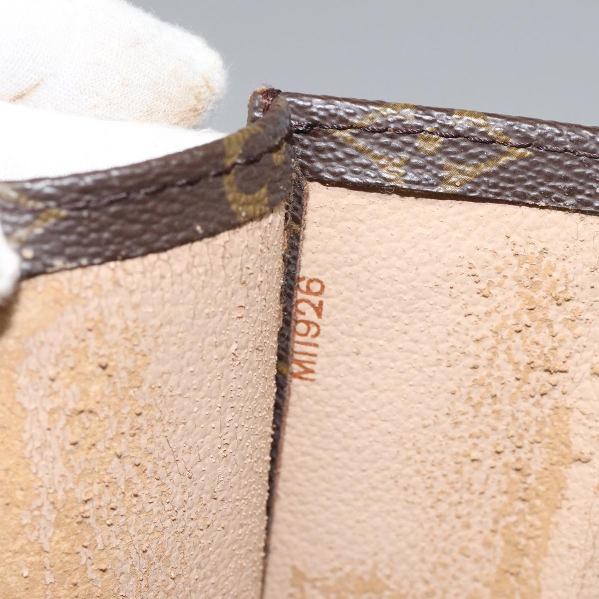 LOUIS VUITTON Monogram Sac Plat Hand Bag M51140 - 12