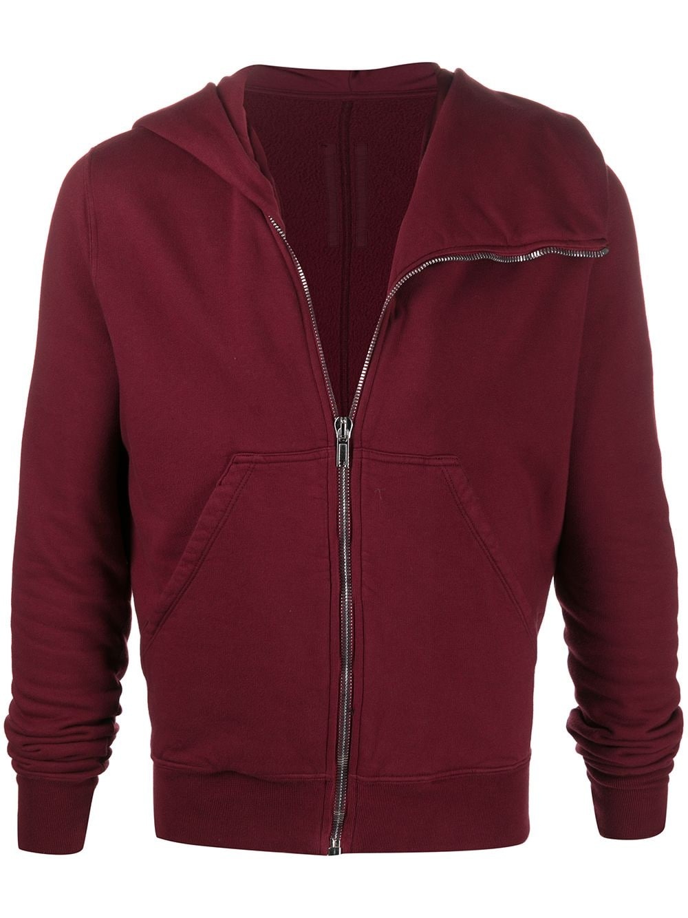 zipped-up hoodie - 1