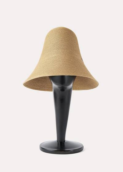 Totême Woven paper straw hat crème outlook