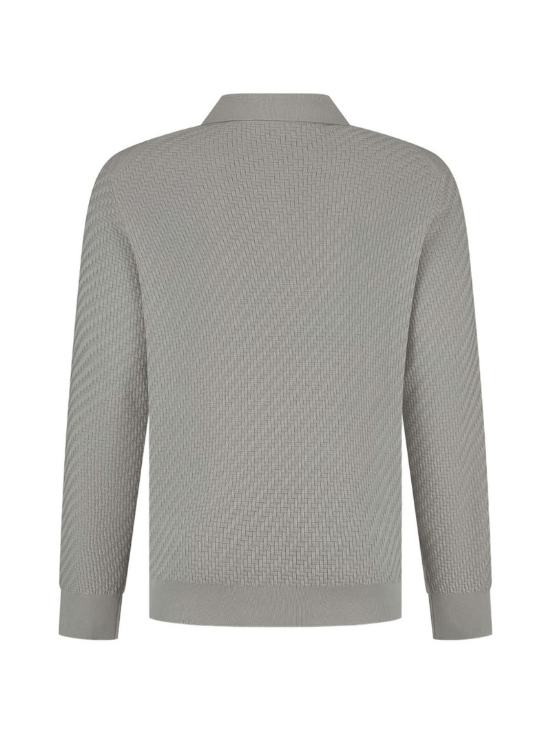 Brioni buttoned long-sleeve polo shirt outlook