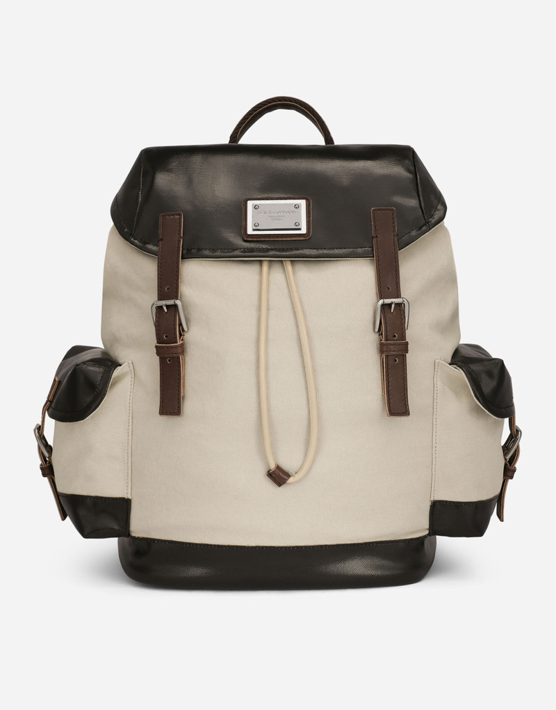 Canvas backpack 1