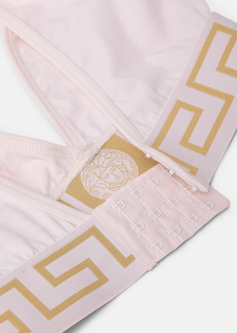 VERSACE Greca Border Bralette outlook