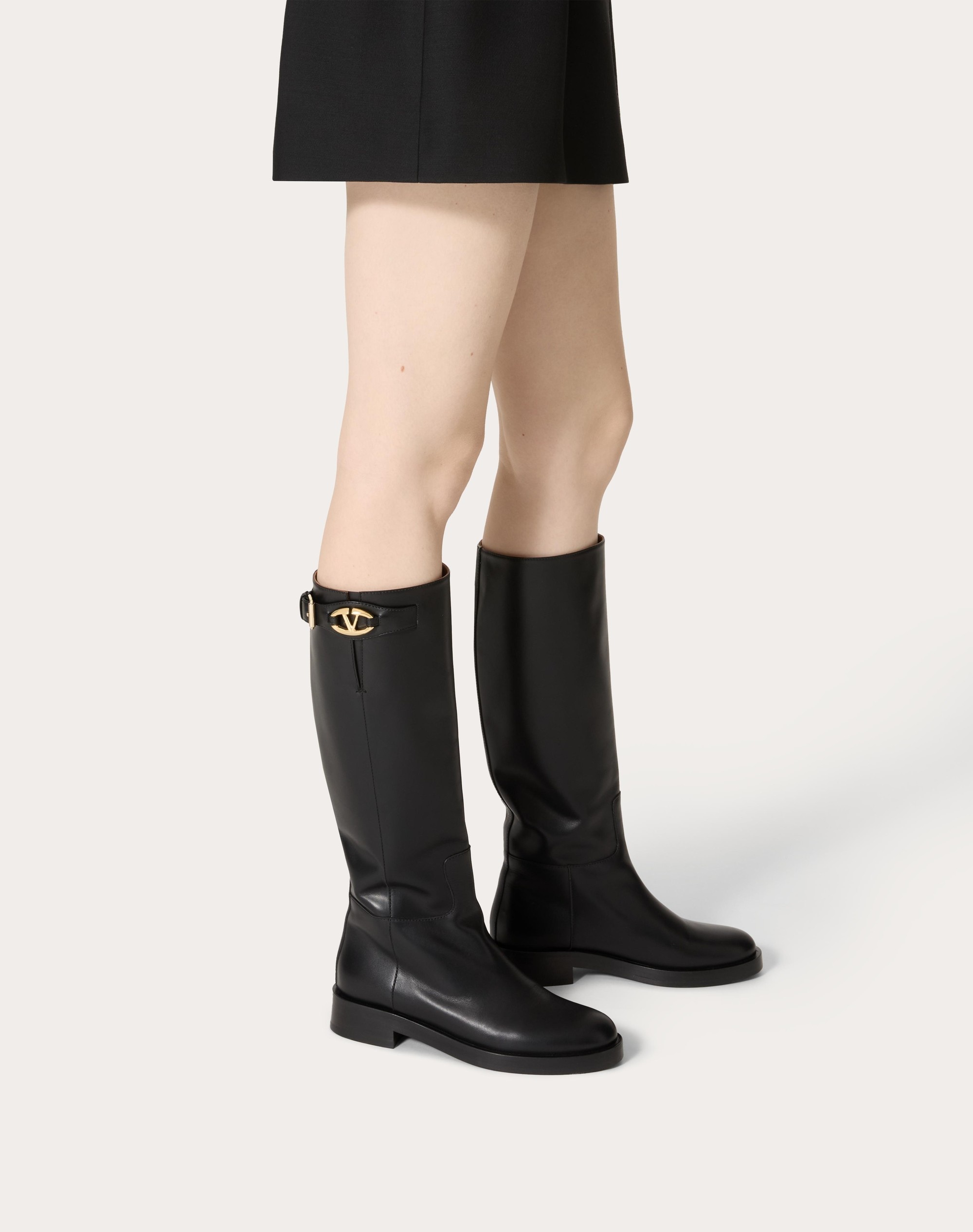 VLOGO THE BOLD EDITION BOOT IN CALFSKIN 30MM - 6