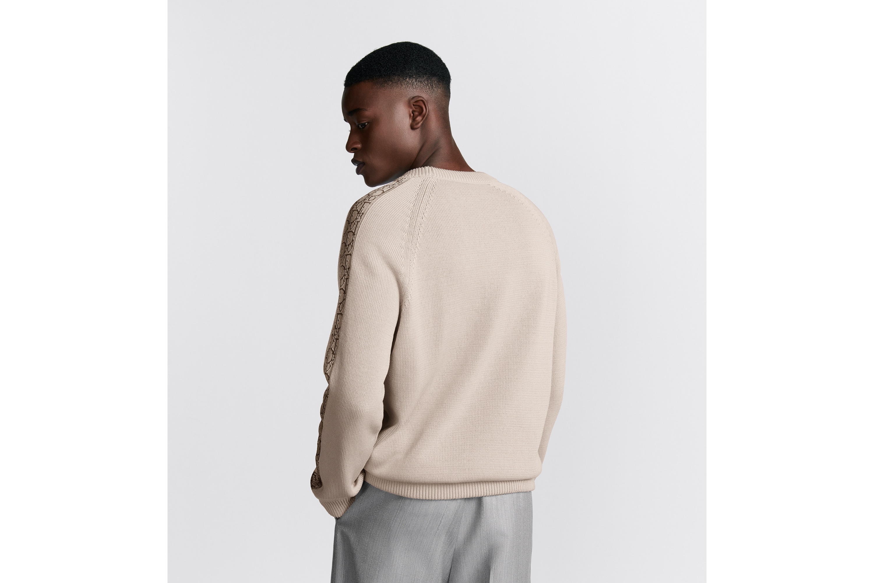 Sweater with Dior Oblique Inserts - 4