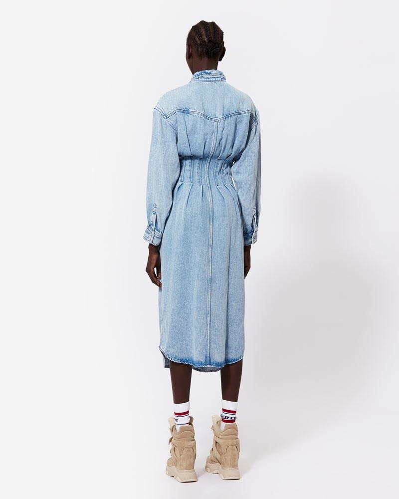 Isabel Marant toile TOMIA DENIM DRESS - 15346649AS | REVERSIBLE
