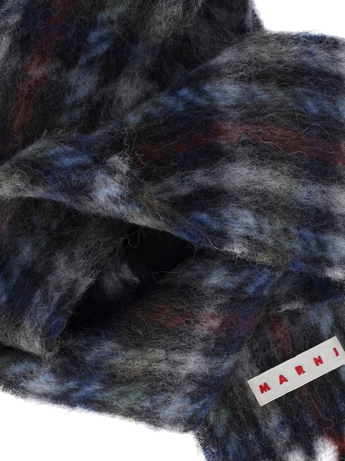 STRIPED LOGO SCARF - 2