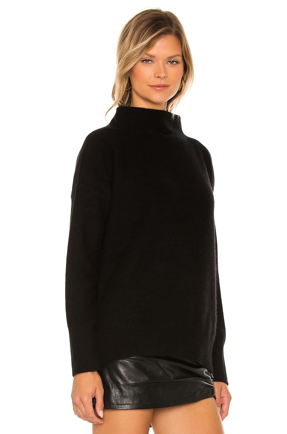 Boiled Funnel Neck Pullover - 2