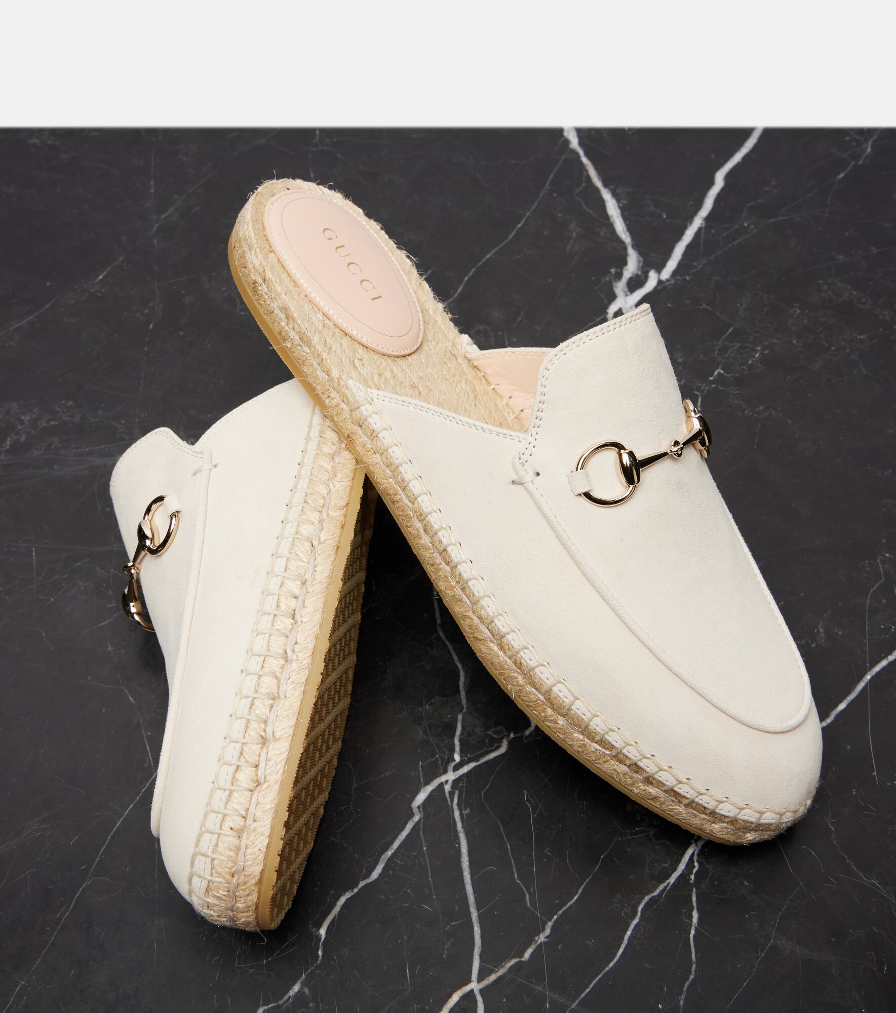 Cleo suede espadrille mules - 5