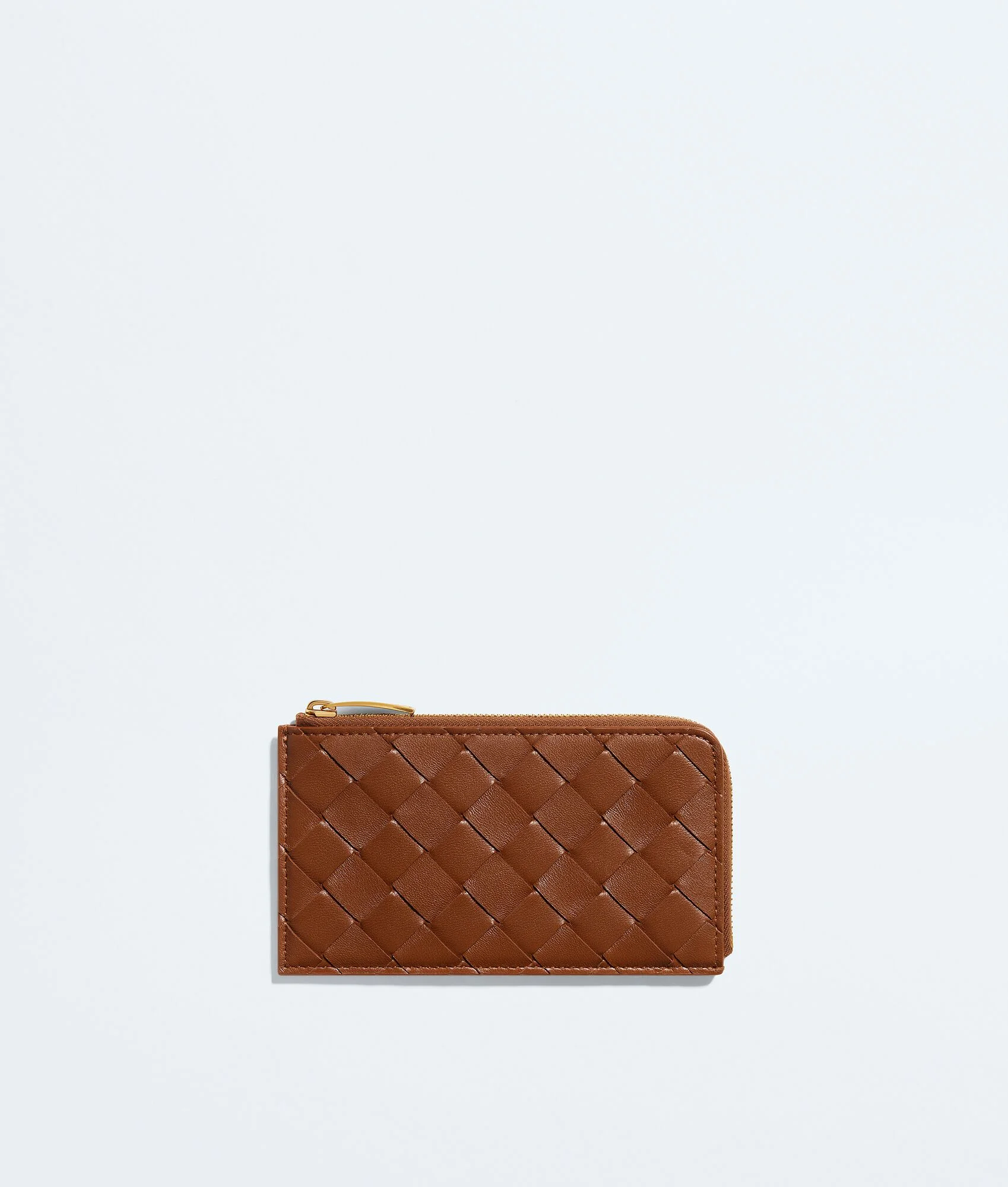 Intrecciato L-Zipped Card Case - 1