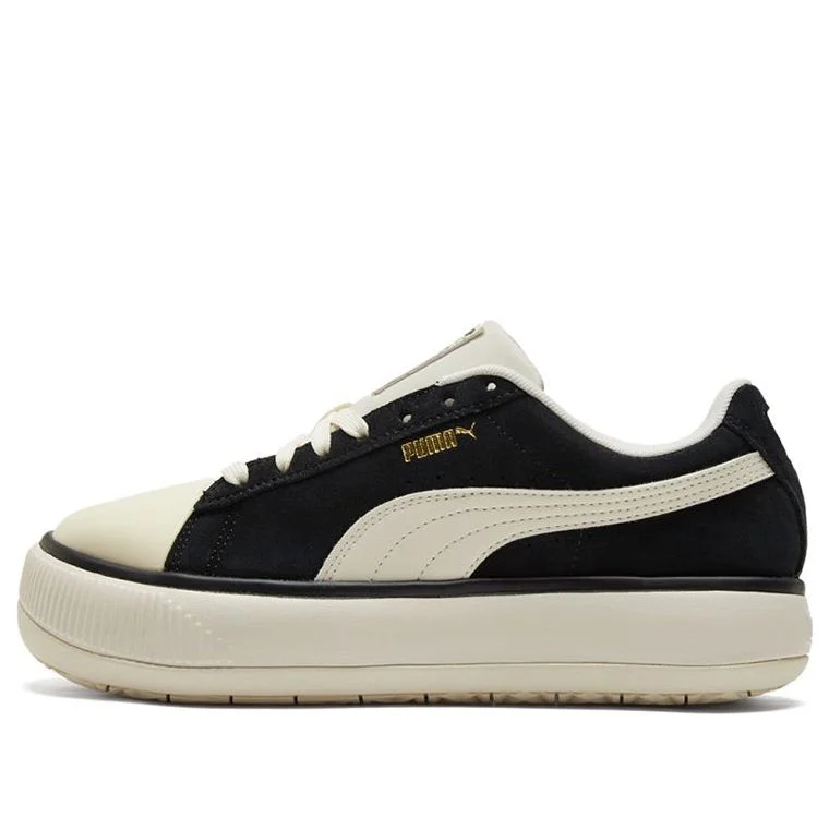 (WMNS) PUMA Suede Mayu TC Sneakers Black 385234-01 - 1