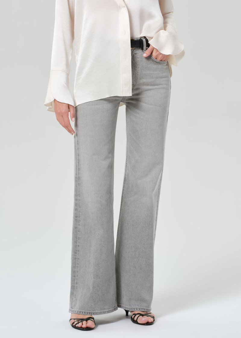 Kimberly 70's Flare In Quartz Grey 5
