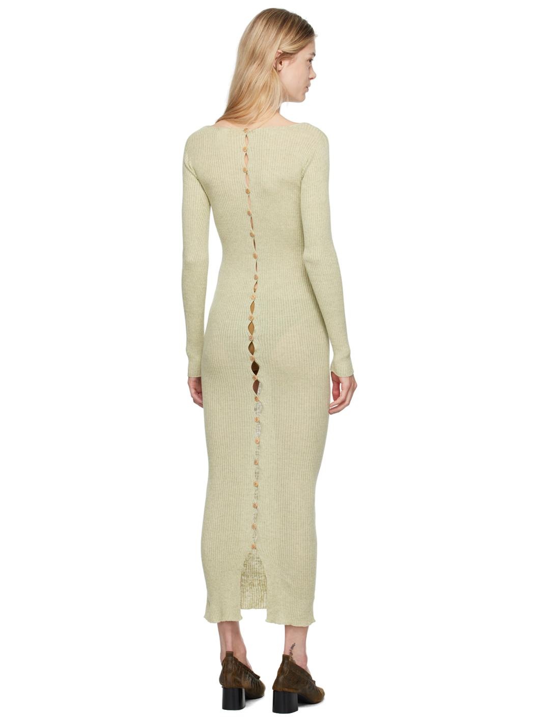 Green Dande Maxi Dress - 3