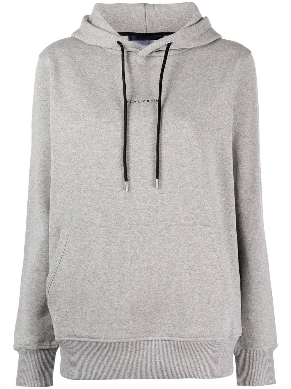 logo-print relaxed-fit hoodie - 1