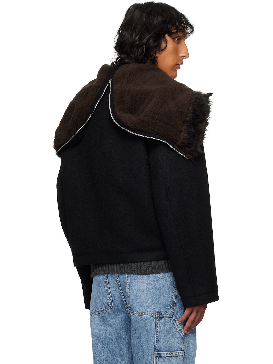 Our Legacy Black Duluth Jacket | ssense | REVERSIBLE