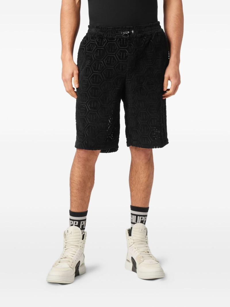 hexagonal-logo shorts 3