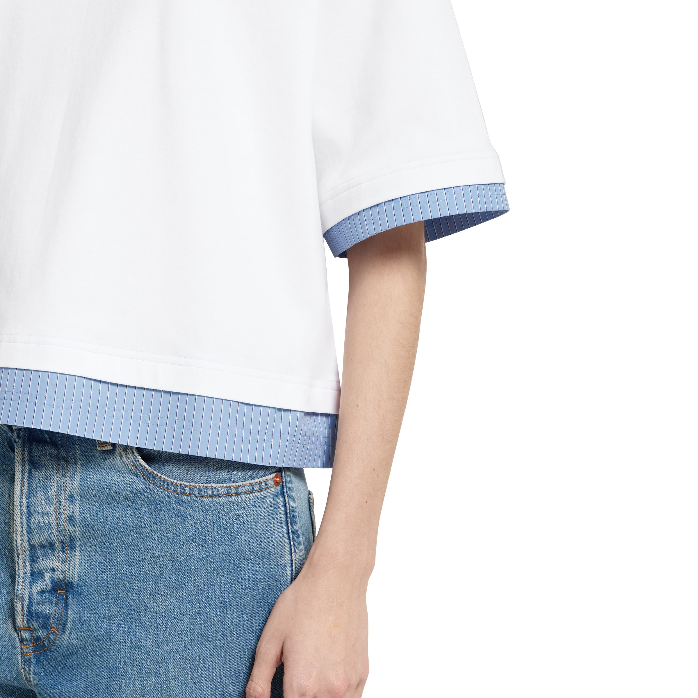Soft jersey T-shirt with embroidery - 5