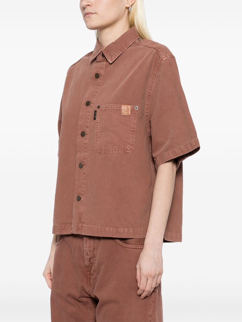 logo-patch shirt 3