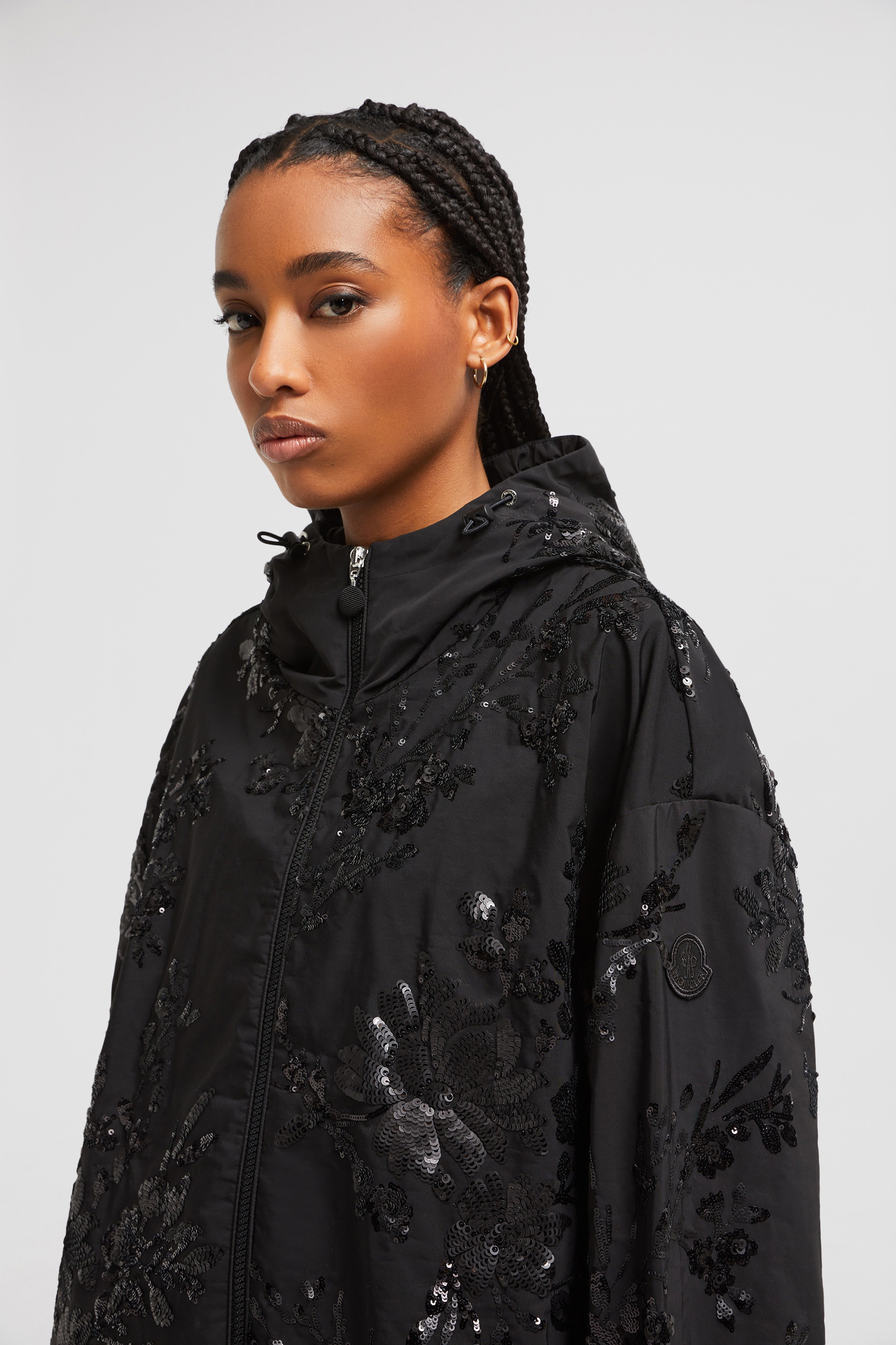 Landal Sequin-Embroidered Hooded Jacket - 4