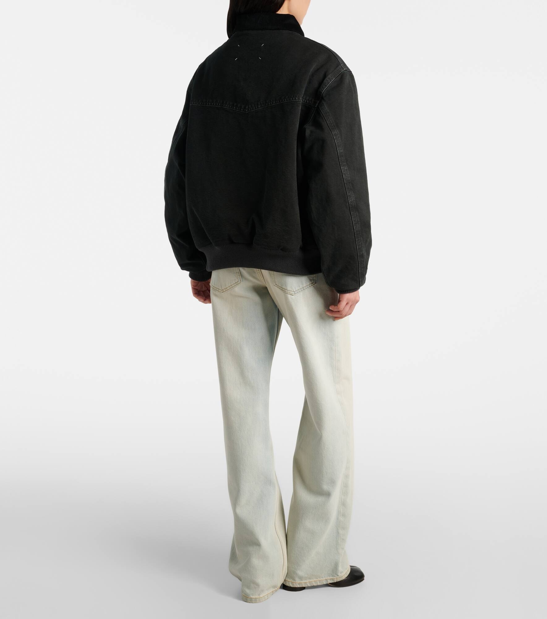 Cotton bomber jacket - 3