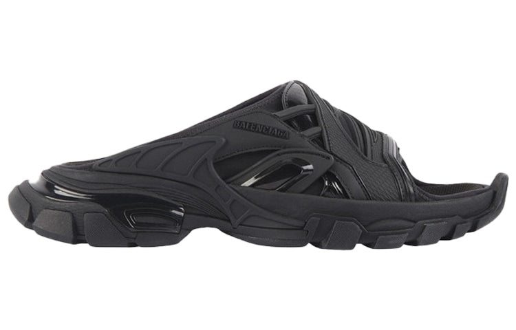 (WMNS) Balenciaga Track Slide Sandal 'Black' 618084W2NA11000 - 3