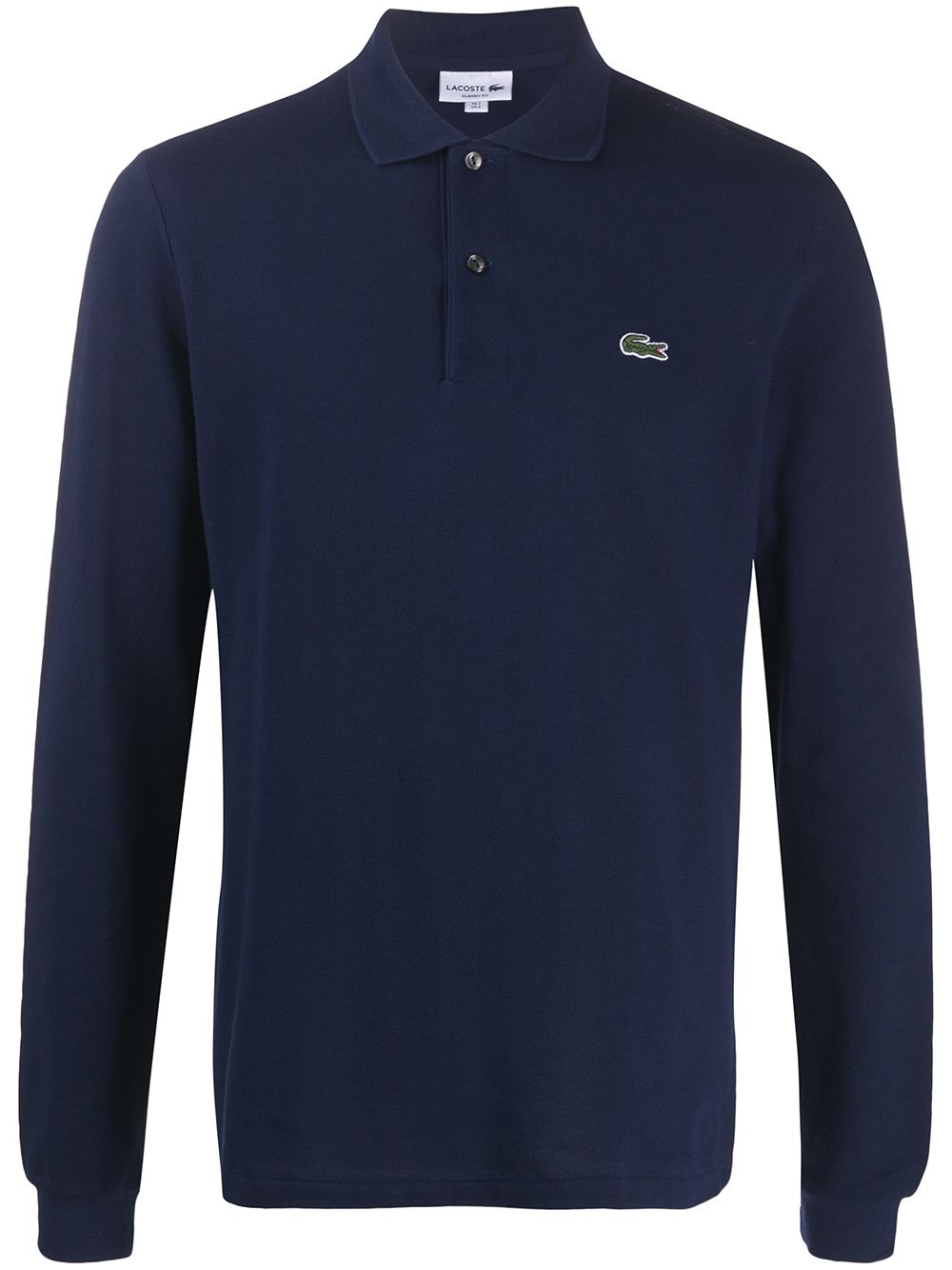 long sleeve polo shirt - 1