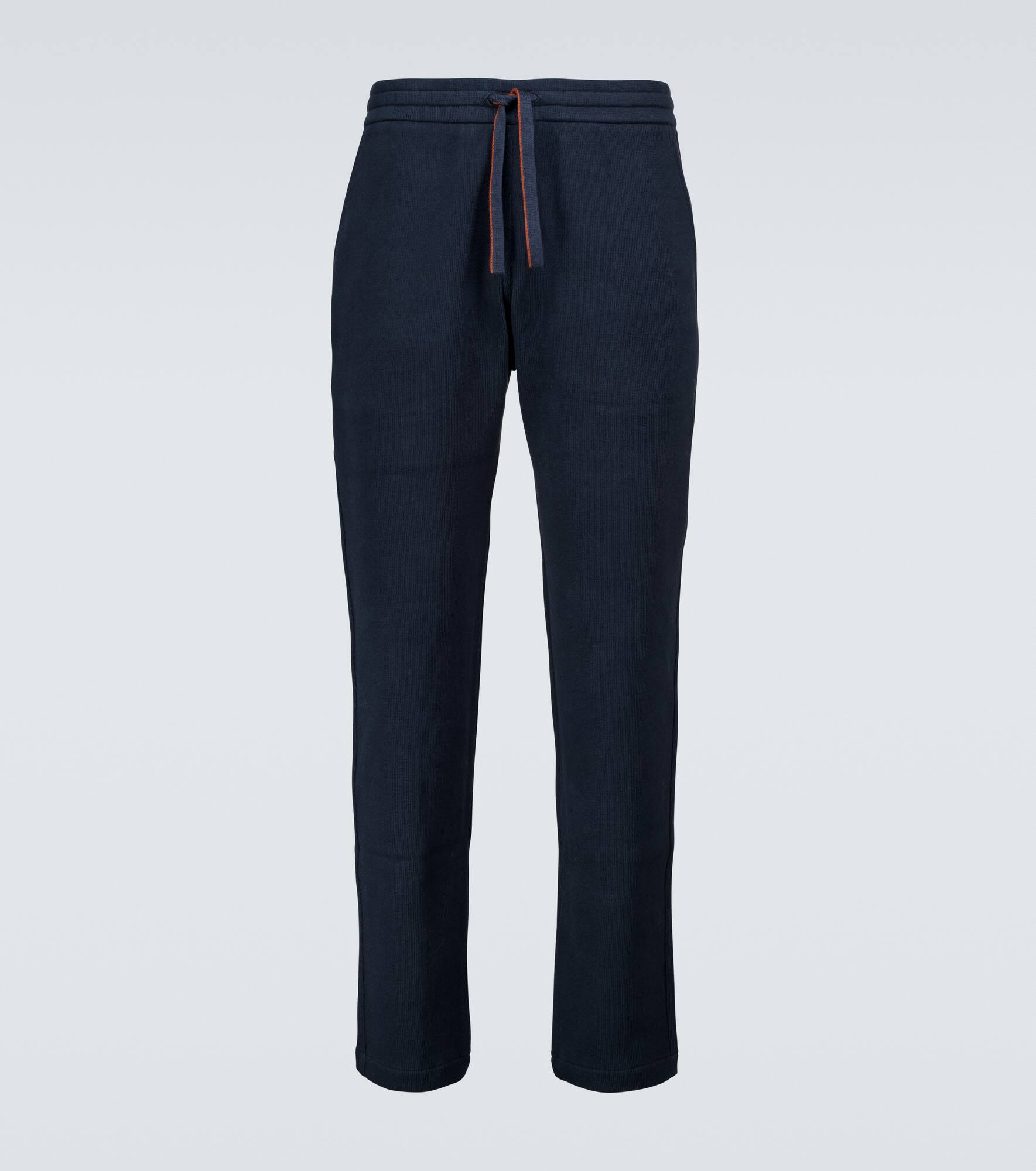 Horsey cotton fleece sweatpants - 1