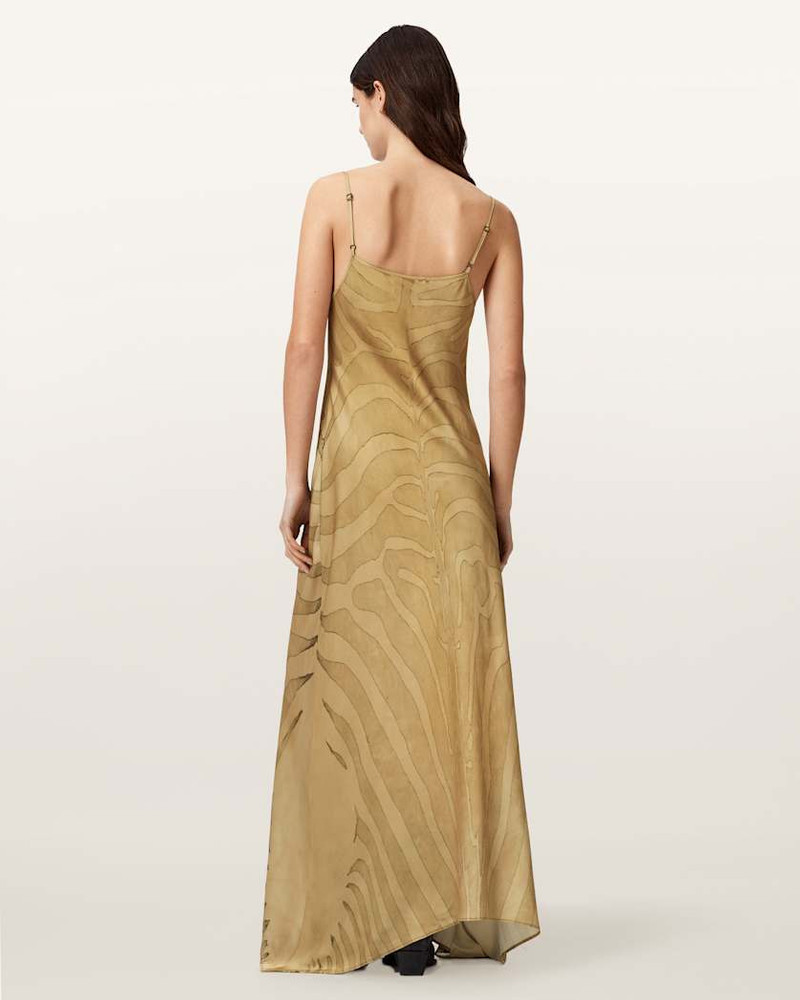 LEONA V-NECK MAXI SLIP DRESS 6