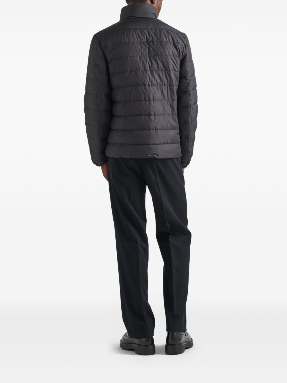 logo down jacket - 3