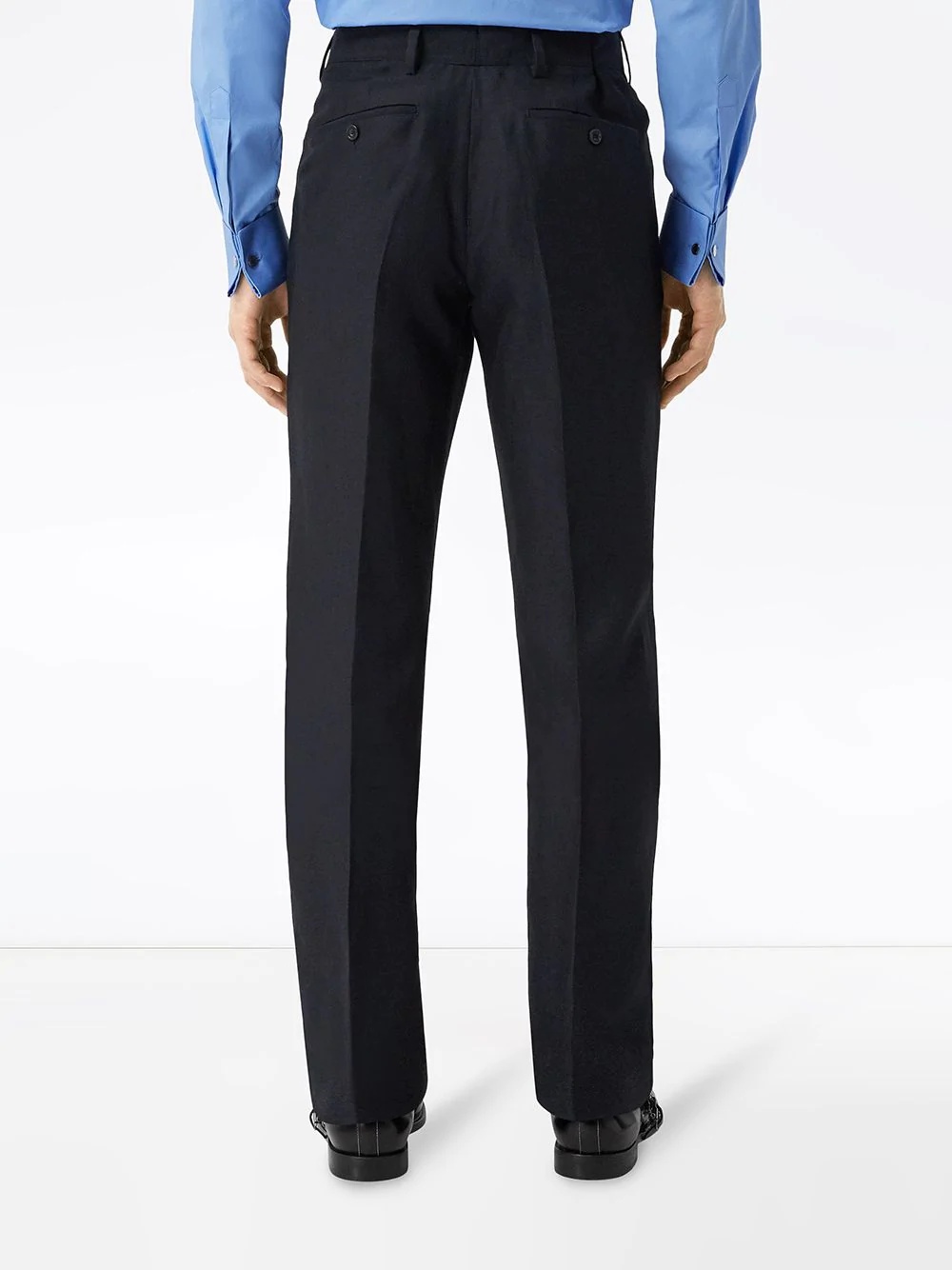 classic fit tailored trousers - 4