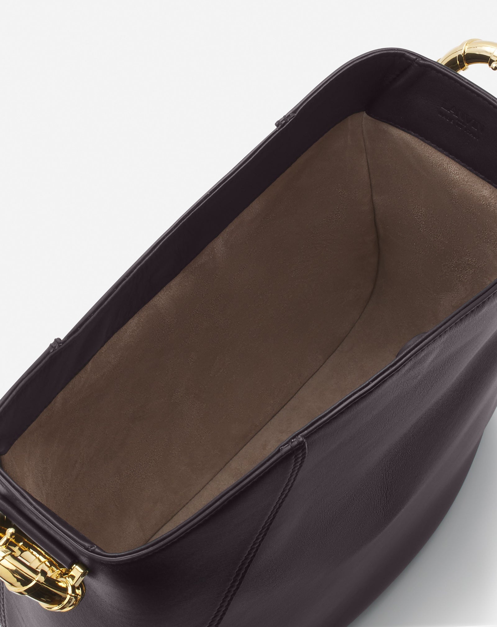 LEATHER MELODIE HOBO BAG - 5